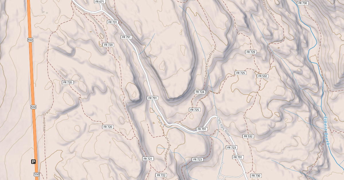 Map preview of CHRIS PARK
