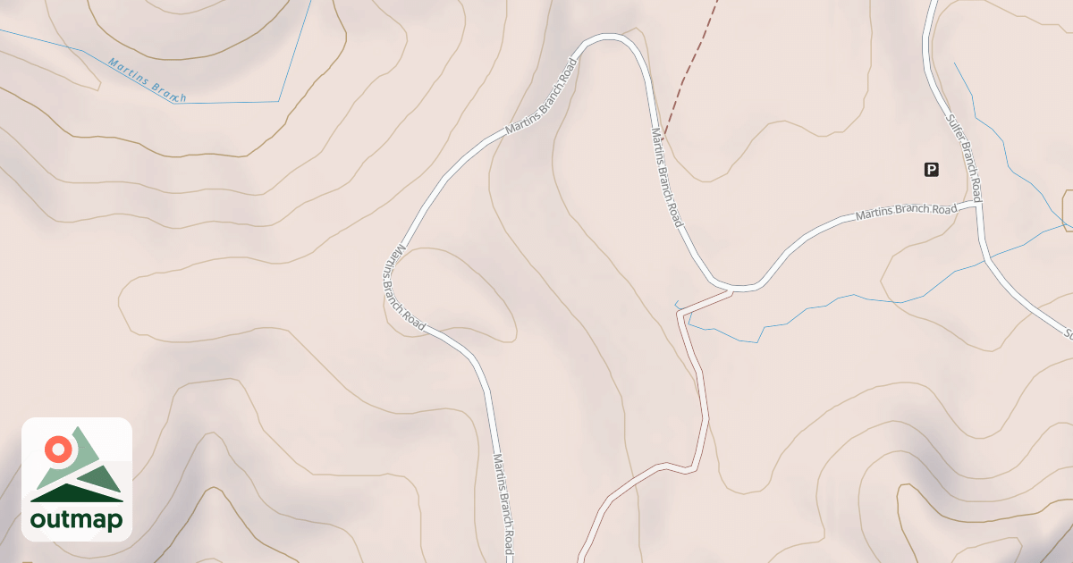 Map of White Sulphur Ohv Trail - A