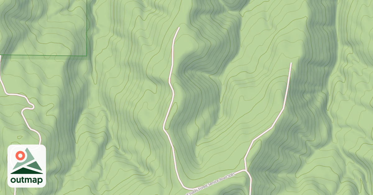 Map of USFS Motor Vehicle Use Map Roads {5C71CFF8-15B0-438E-8C9C-ECC2B8CF743D}