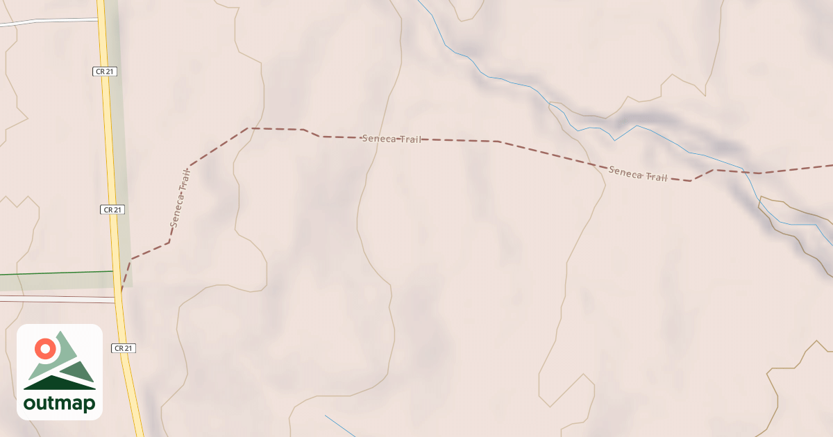 Map of Seneca