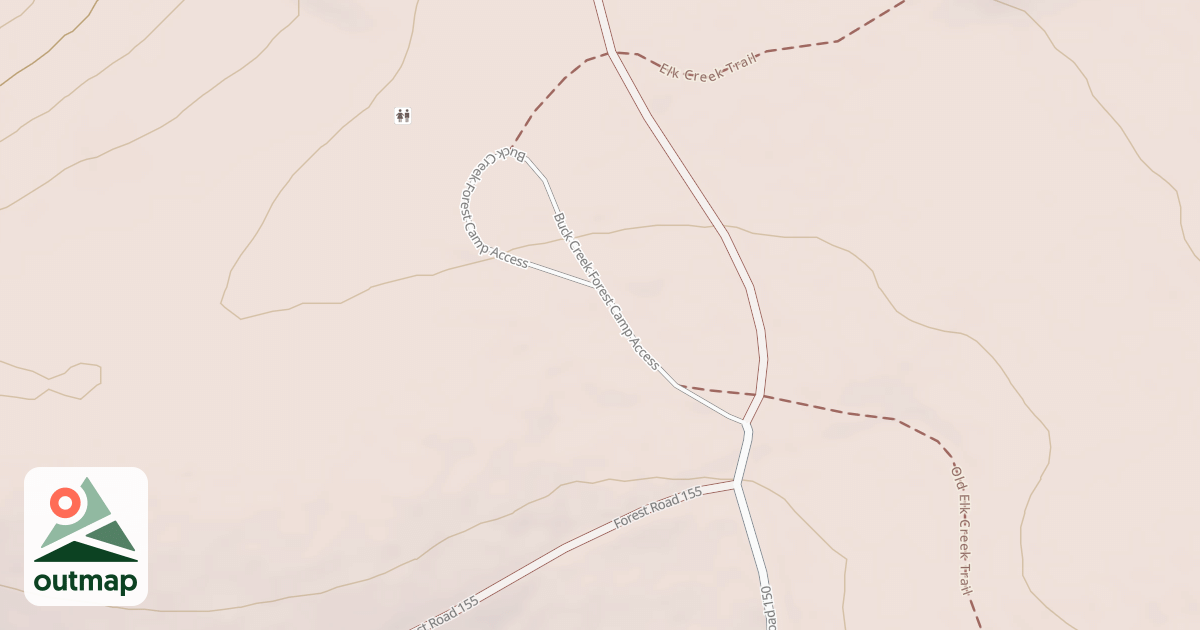 Map of USFS National Forest System Roads {D5F29B63-6ADE-4070-8717-74180EA2873D}