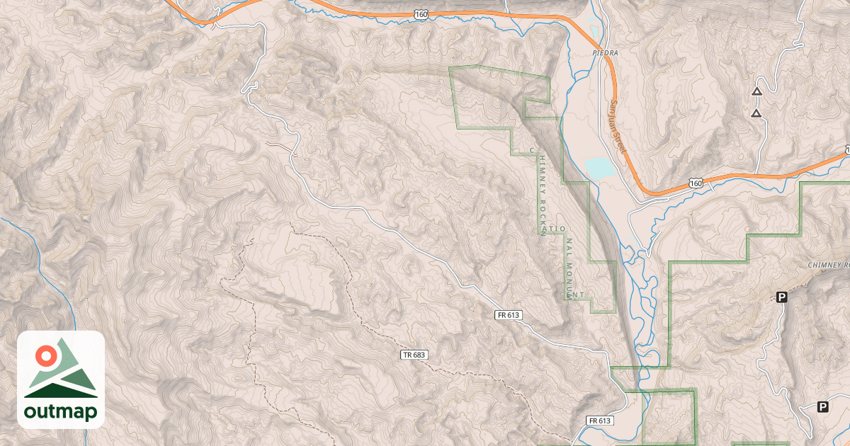 Map of FOSSETT GULCH
