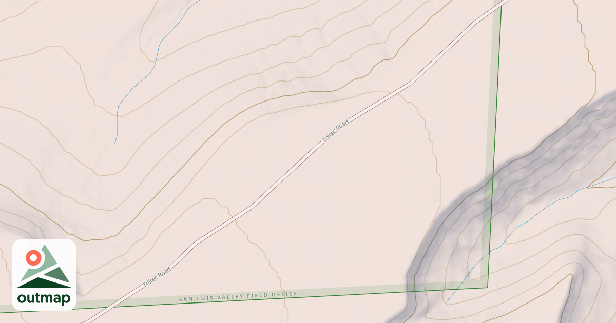 Map of BLM National GTLF Public Motorized Roads 95da0f7a-df3c-4123-b116-5c661594b487