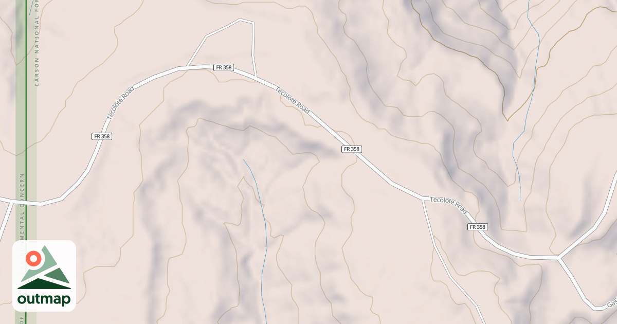 Map of TECOLOTE