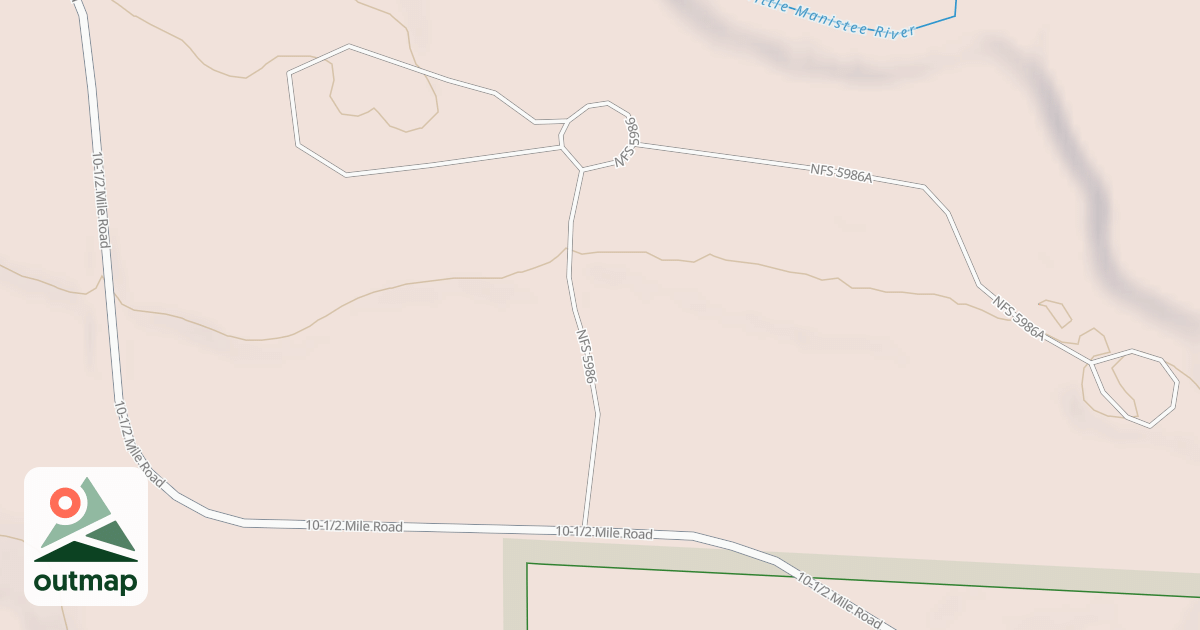Map of DRIFTWOOD VALLEY