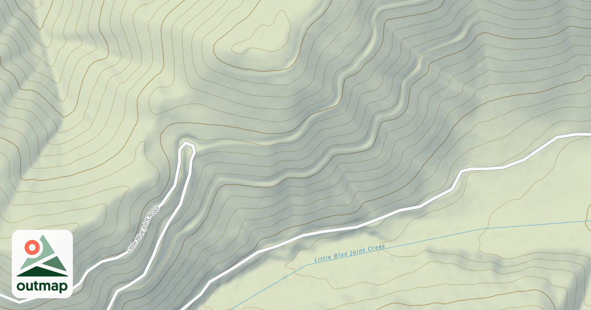 Map of (FDR) LITTLE BLUE JOINT