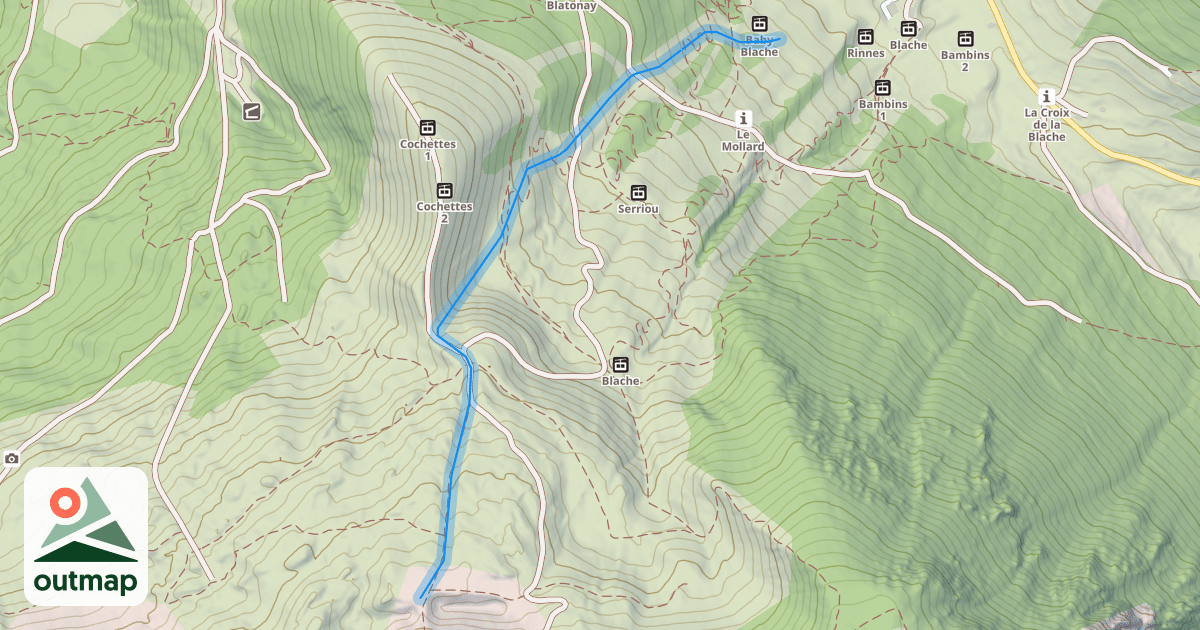 Map of Auche