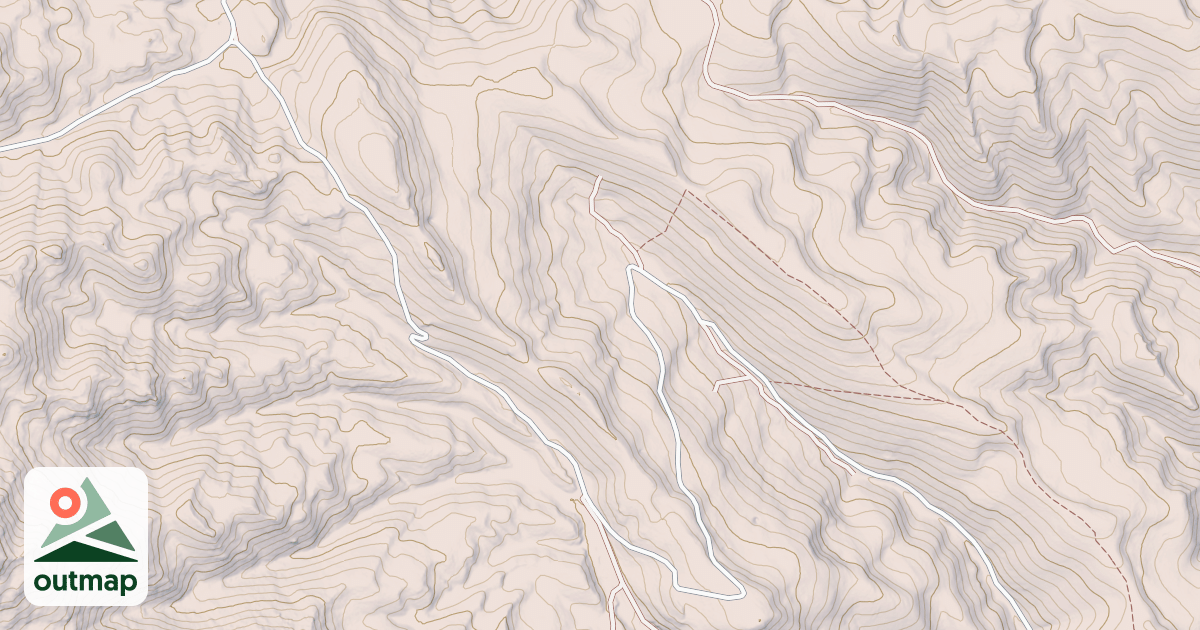 Map of FISH HAVEN CANYON