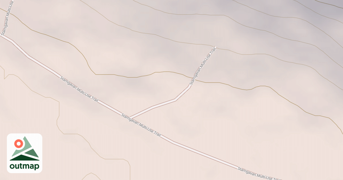 Map of Starrigavan Valley Picnic Spur