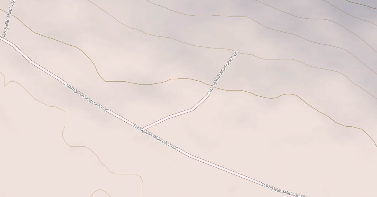 Map preview of Starrigavan Valley Picnic Spur