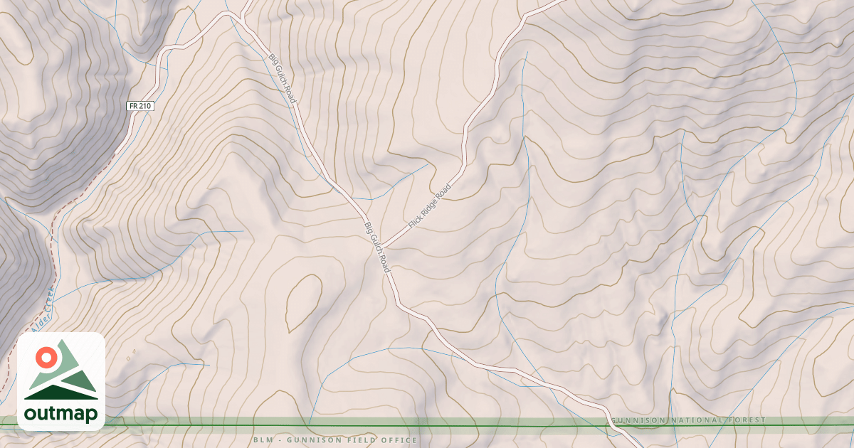 Map of BIG GULCH