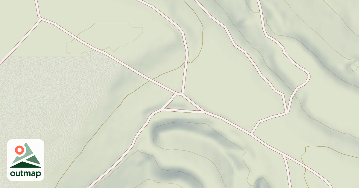 Map of Whiskey Springs Trails