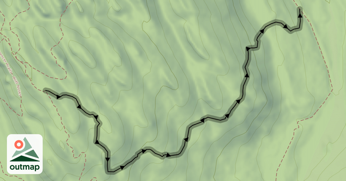 Map of Spencer Trails - Flow Factory