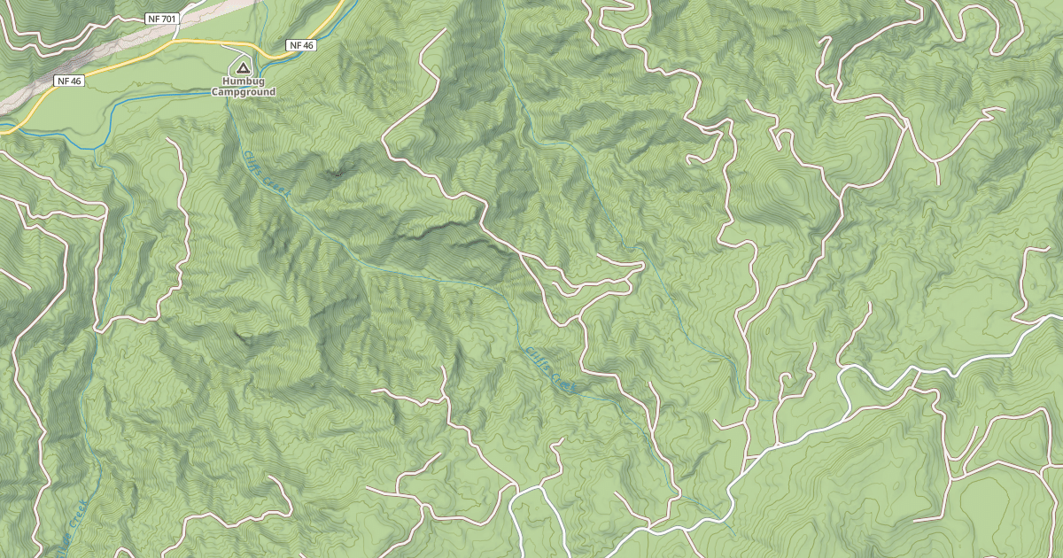 Map preview of USFS Motor Vehicle Use Map Roads {9AEF5469-E6F1-468F-94FB-A6B23C9E72A6}