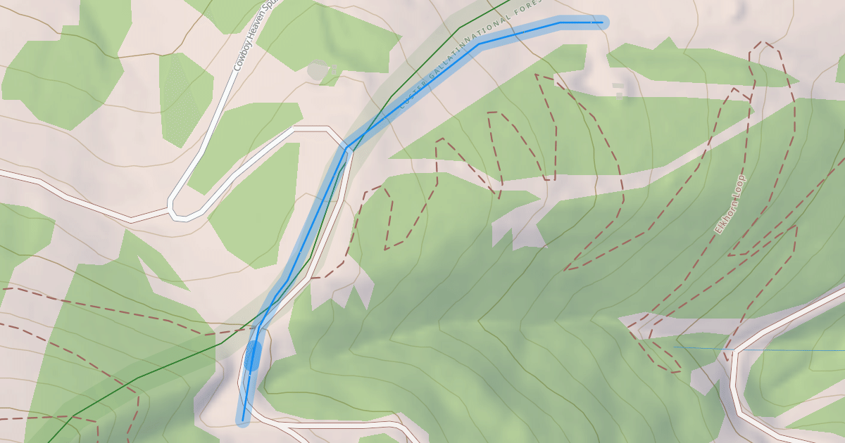 Map preview of Powder River