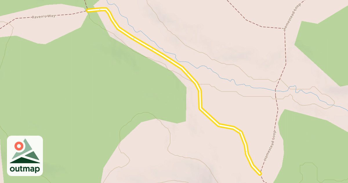 Map of Raven's Way