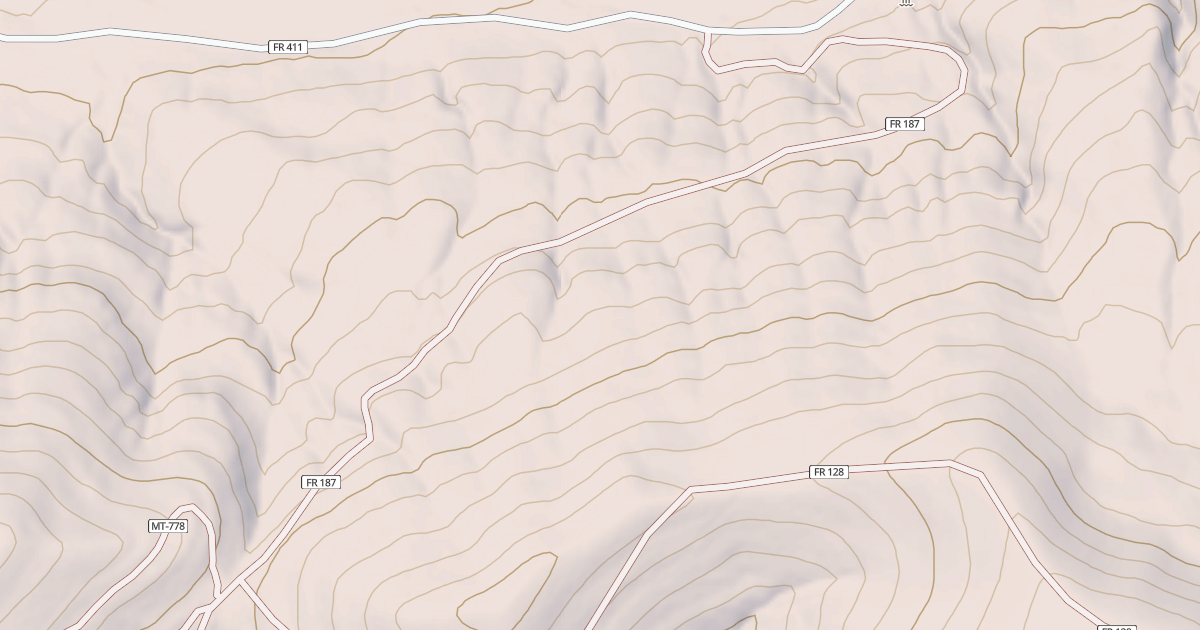 Map preview of FDR 187