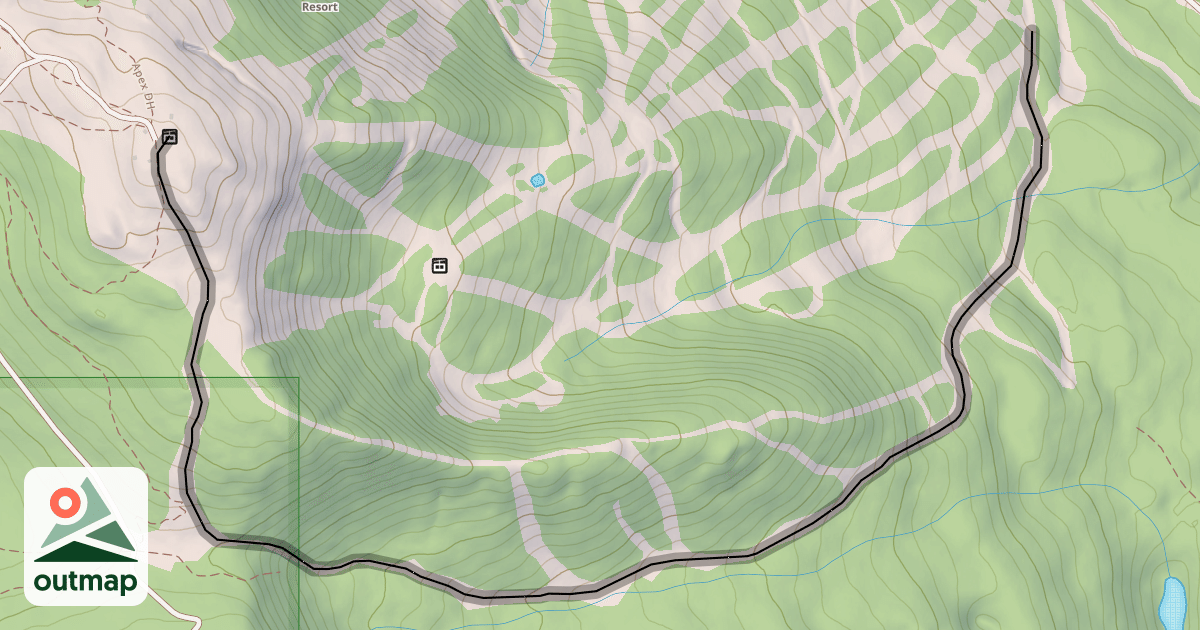 Map of Grandmother's Trail