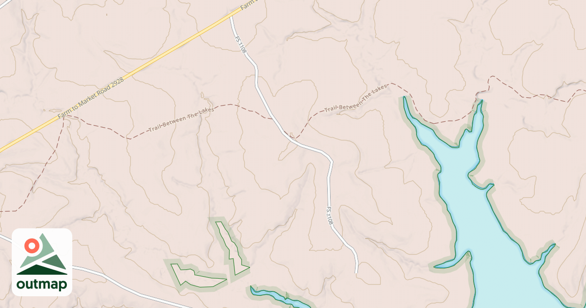 Map of MILES CREEK