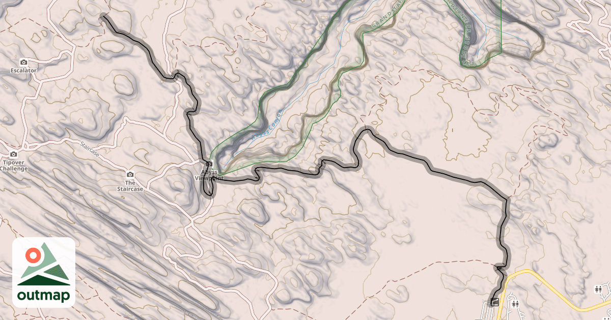 Map of Slickrock