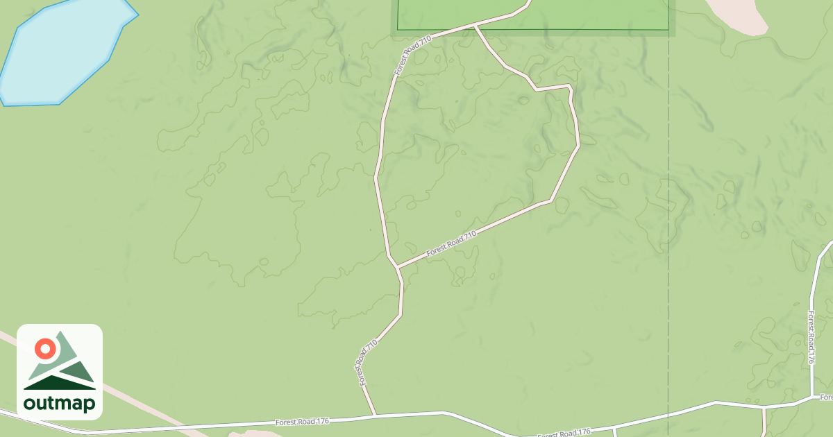 Map of FR 710