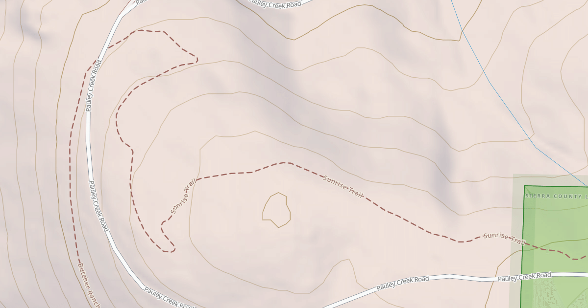 Map preview of Butcher Ranch