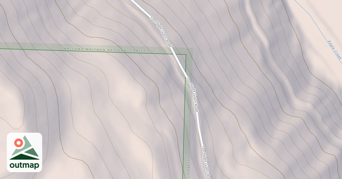 Map of Lily White Snowmobile