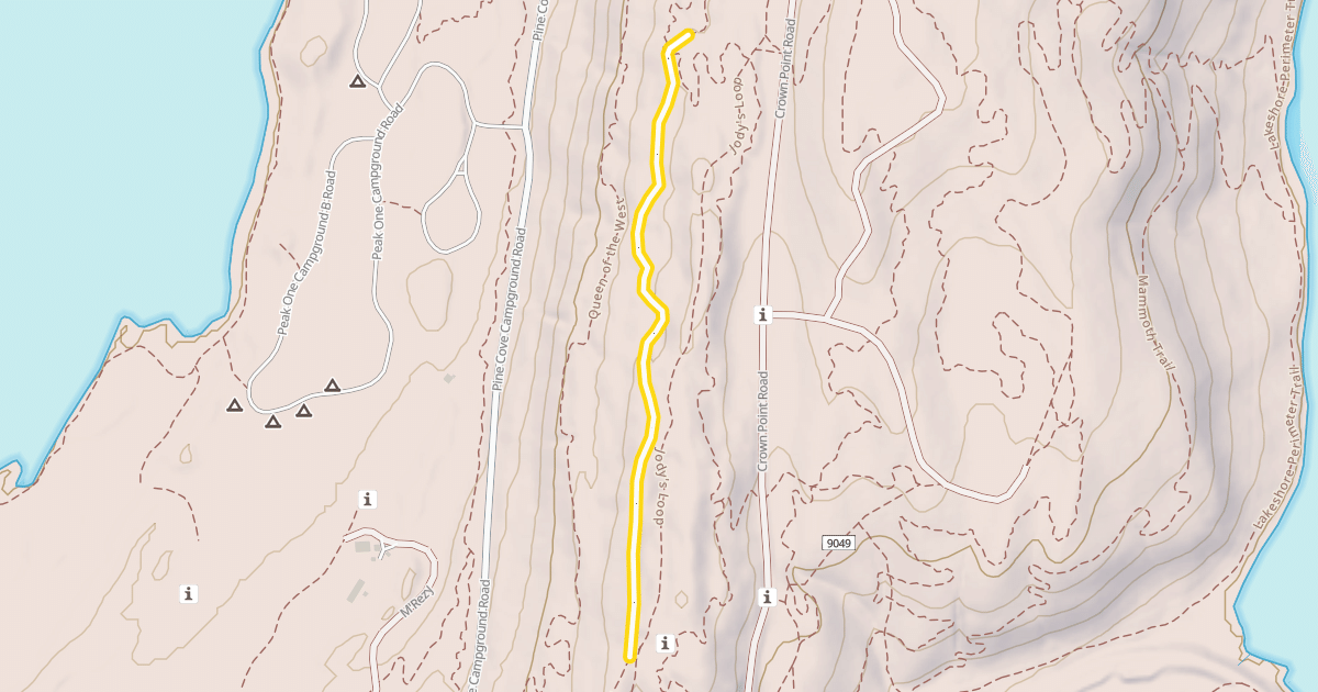 Map preview of Jody's Loop