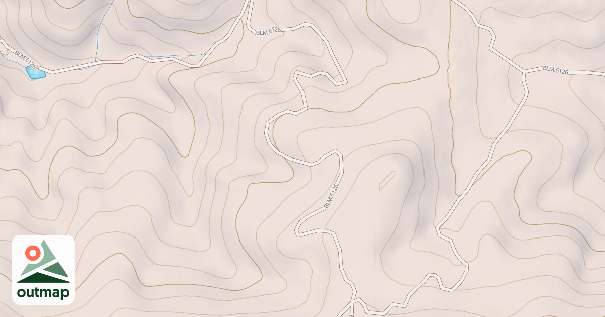 Map of BLM National GTLF Public Motorized Roads b805ffd4-fce6-45c5-b53c-d63ec6d404b9