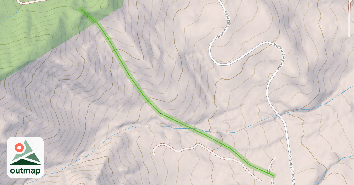 Map of Straw Draw