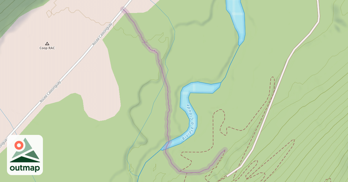 Map of Accès