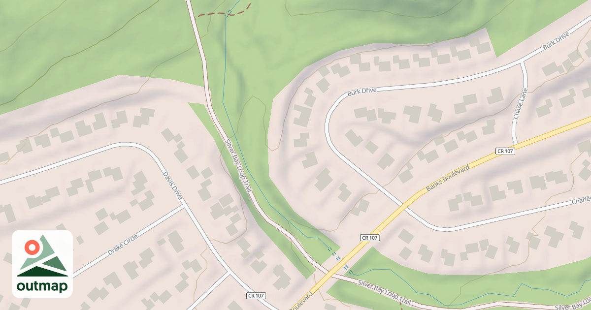 Map of Red Dot Trail