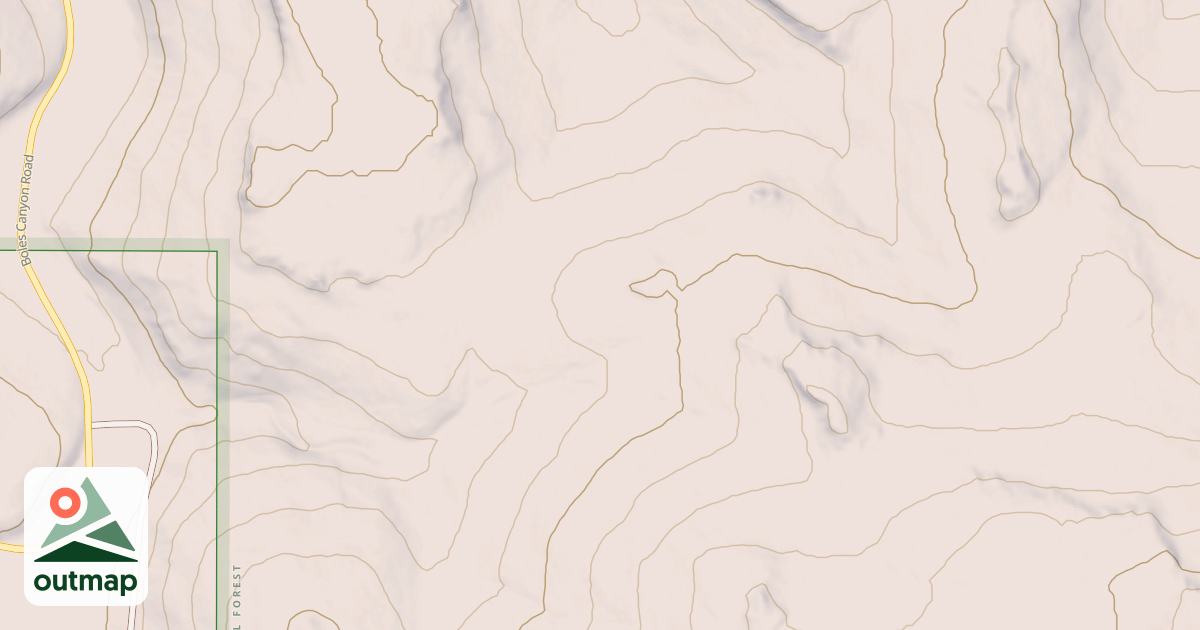 Map of BOLES CANYON BR 6C