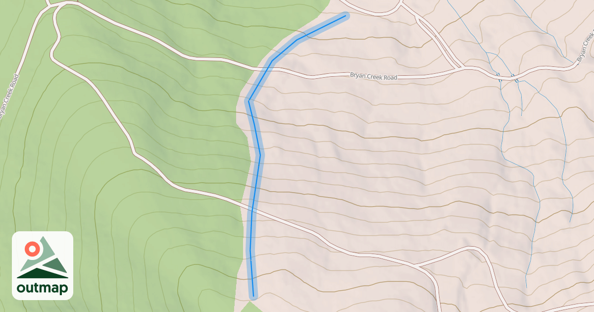 Map of Lower Powderhorn