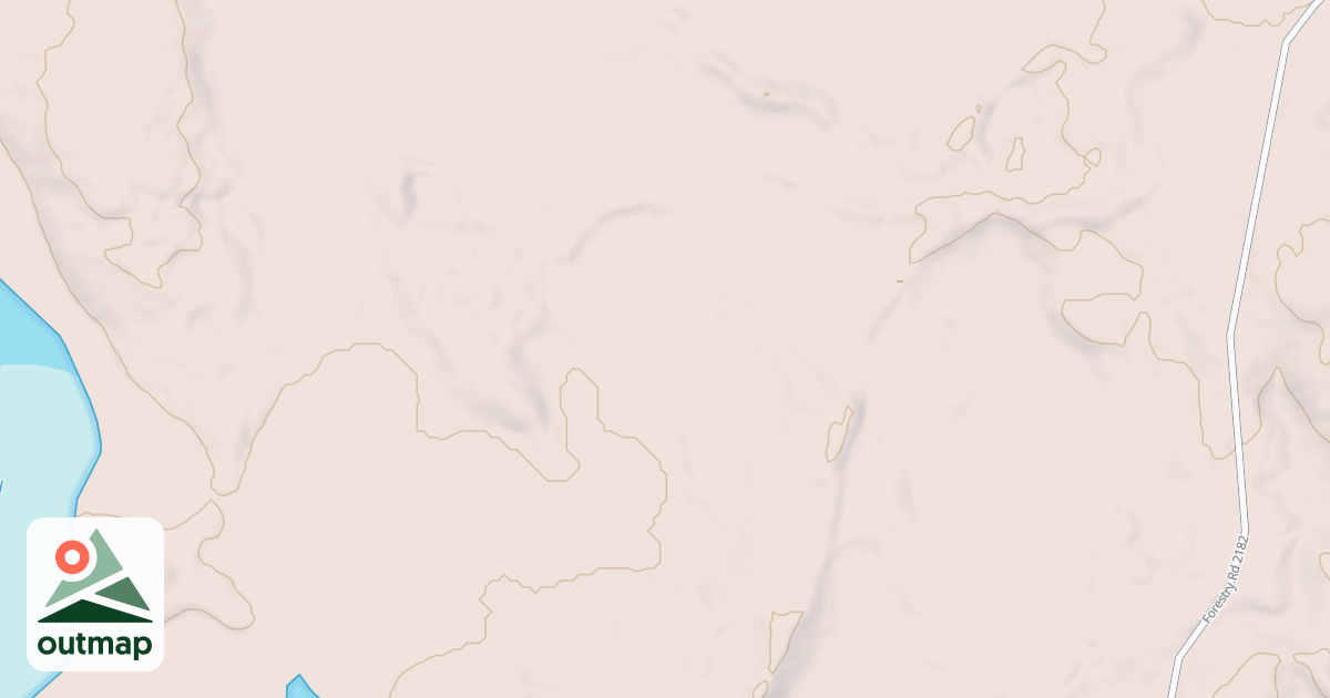 Map of CAMERON SPUR P