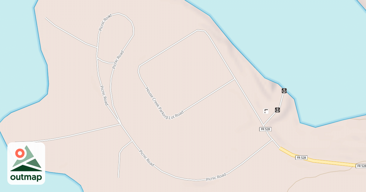 Map of PICNIC ROAD