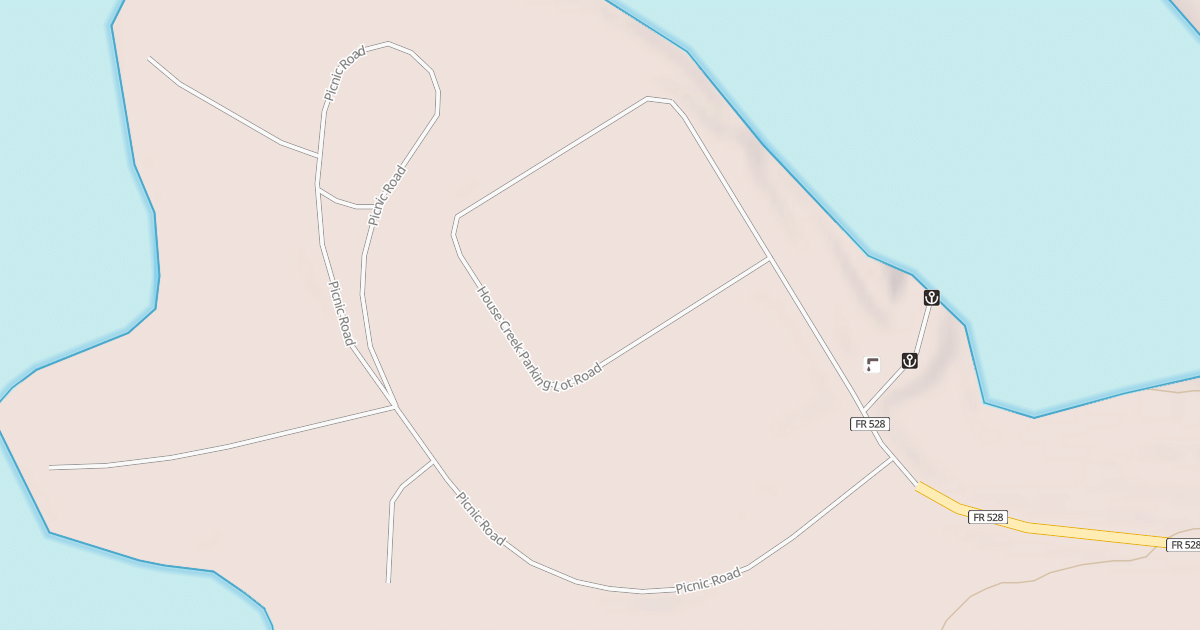 Map preview of PICNIC ROAD