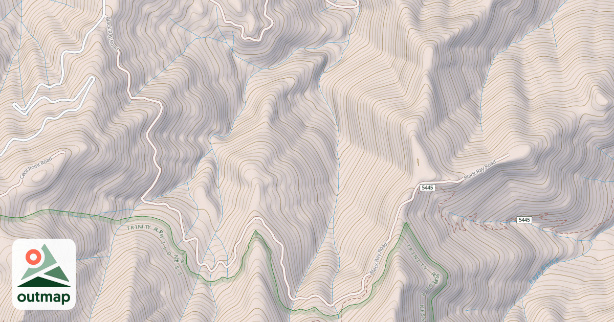 Map of BLACK RAY
