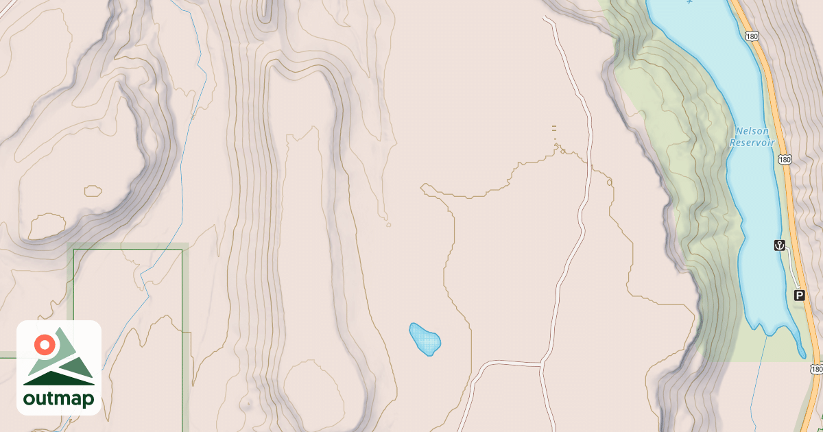 Map of USFS National Forest System Roads {582AE586-AA9D-4BC2-AC60-B97237044C6B}