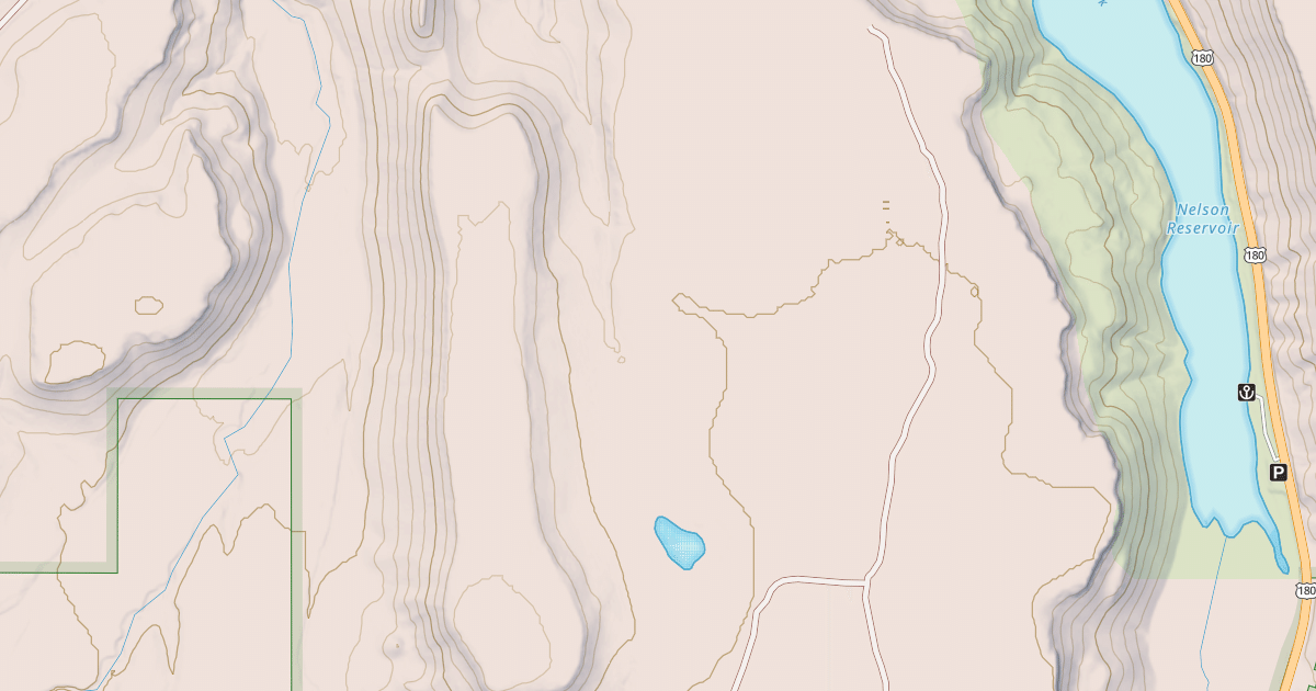 Map preview of USFS National Forest System Roads {582AE586-AA9D-4BC2-AC60-B97237044C6B}