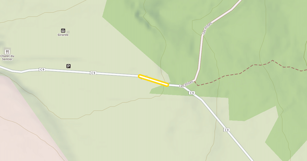 Map preview of Les Prises