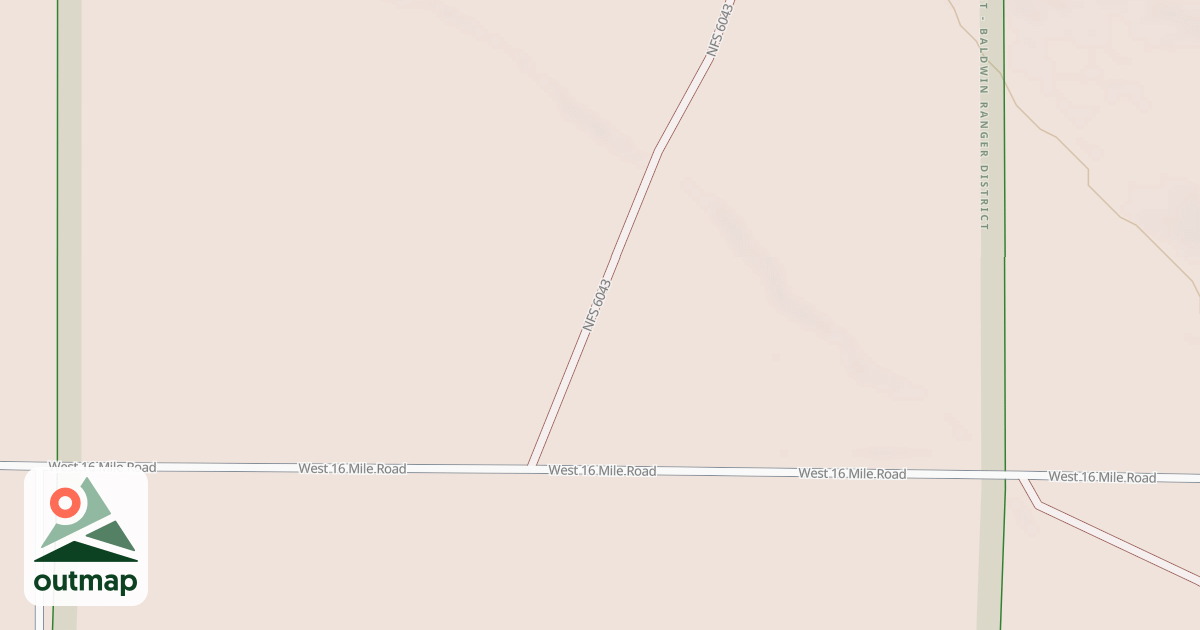 Map of 6043