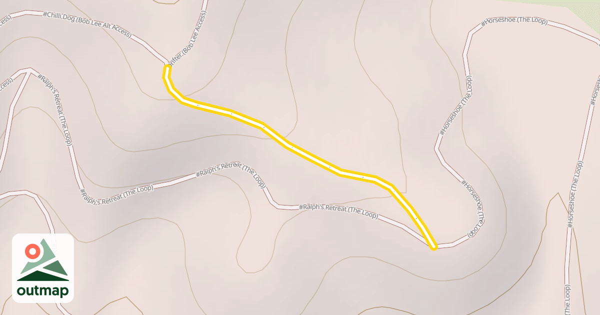 Map of #Drifter (Bob Lee Access)
