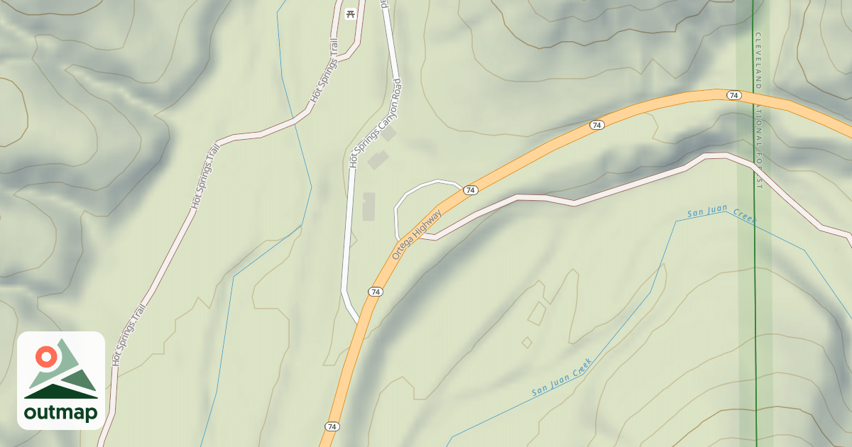 Map of SAN JUAN STATION