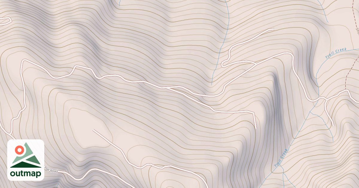 Map of LE PERRON FLAT