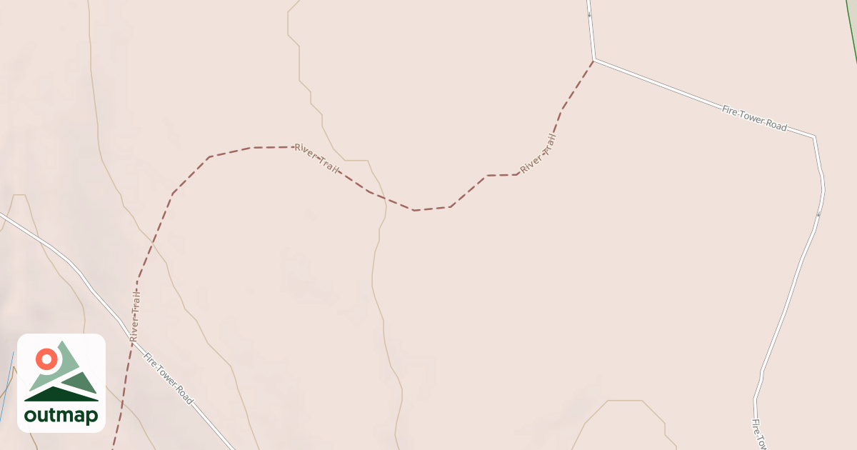 Map of Cook Forest State Park Trails