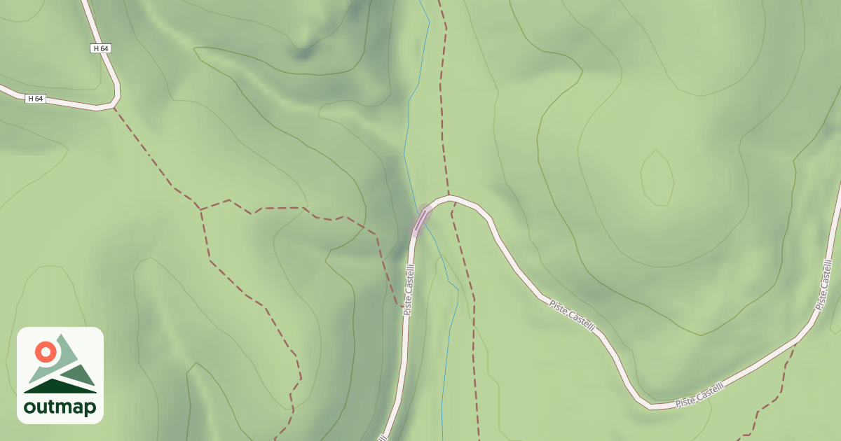Map of Pont de Barban