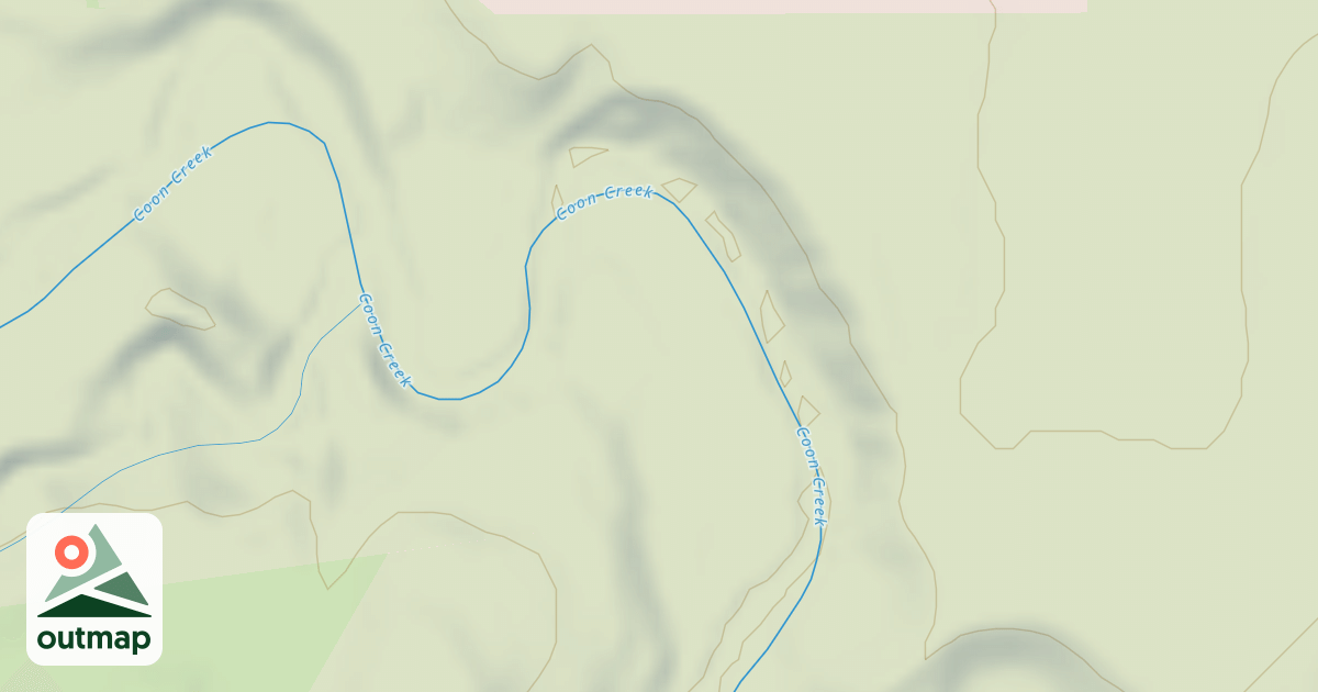 Map of Shady Oaks Native Prairie Adventure Trails