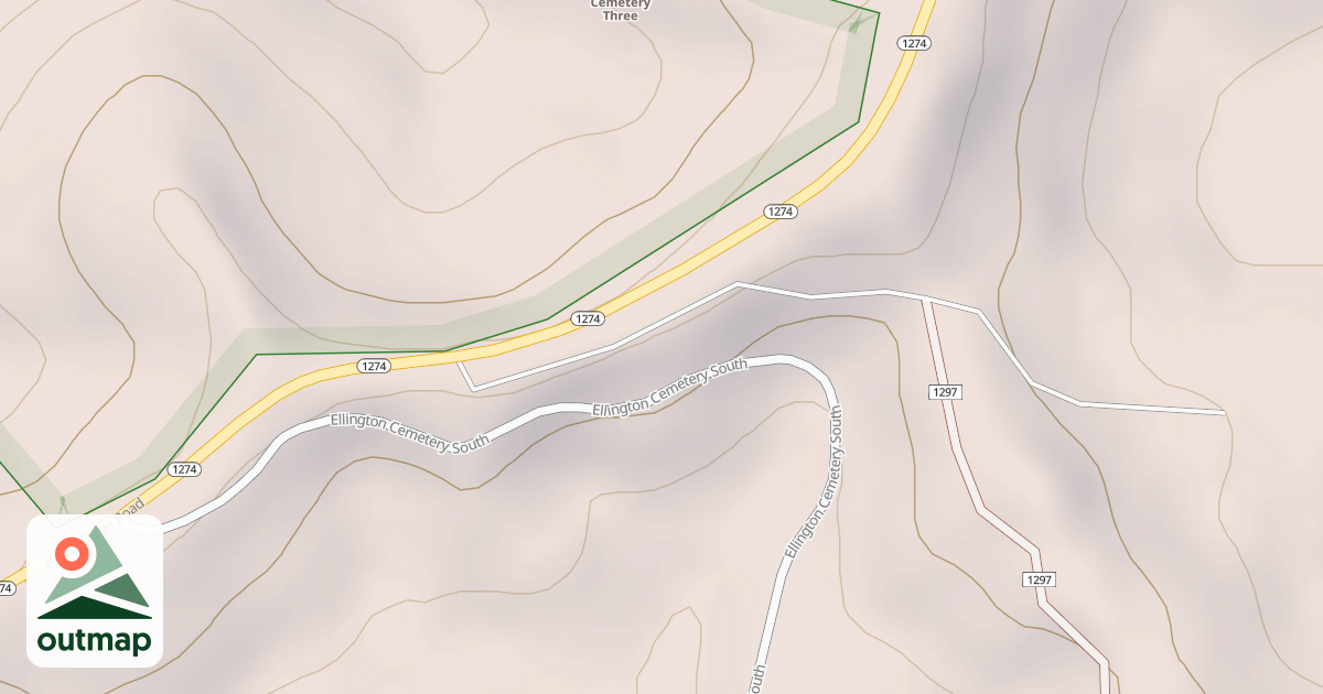Map of PICKETT RIDGE