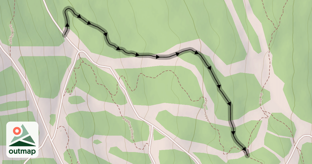 Map of Dragon tail upper